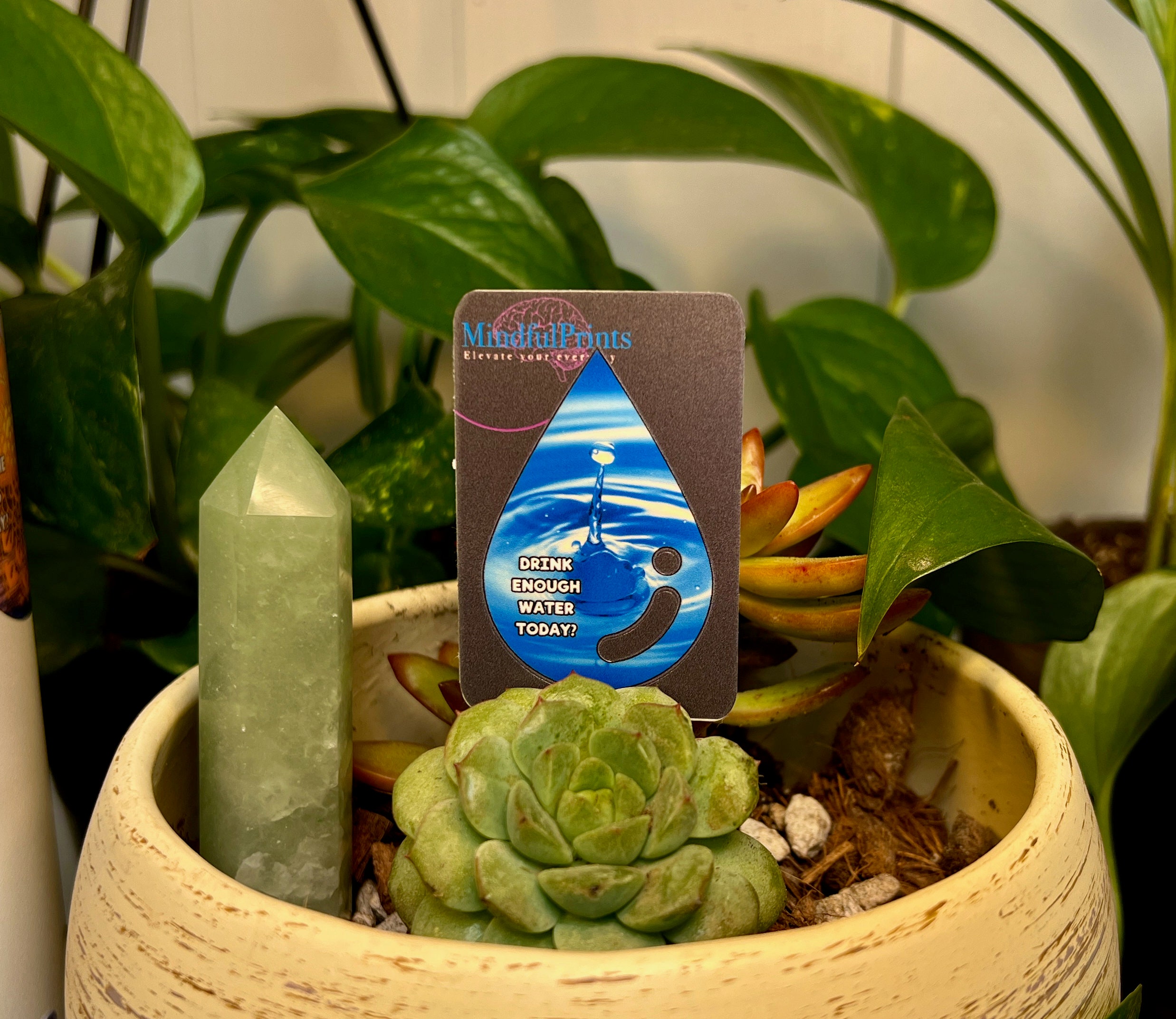 Daily Routine Reminder Self Care Sticker Water Drop With Water Droplet ...