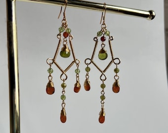 Veronica dangle earrings