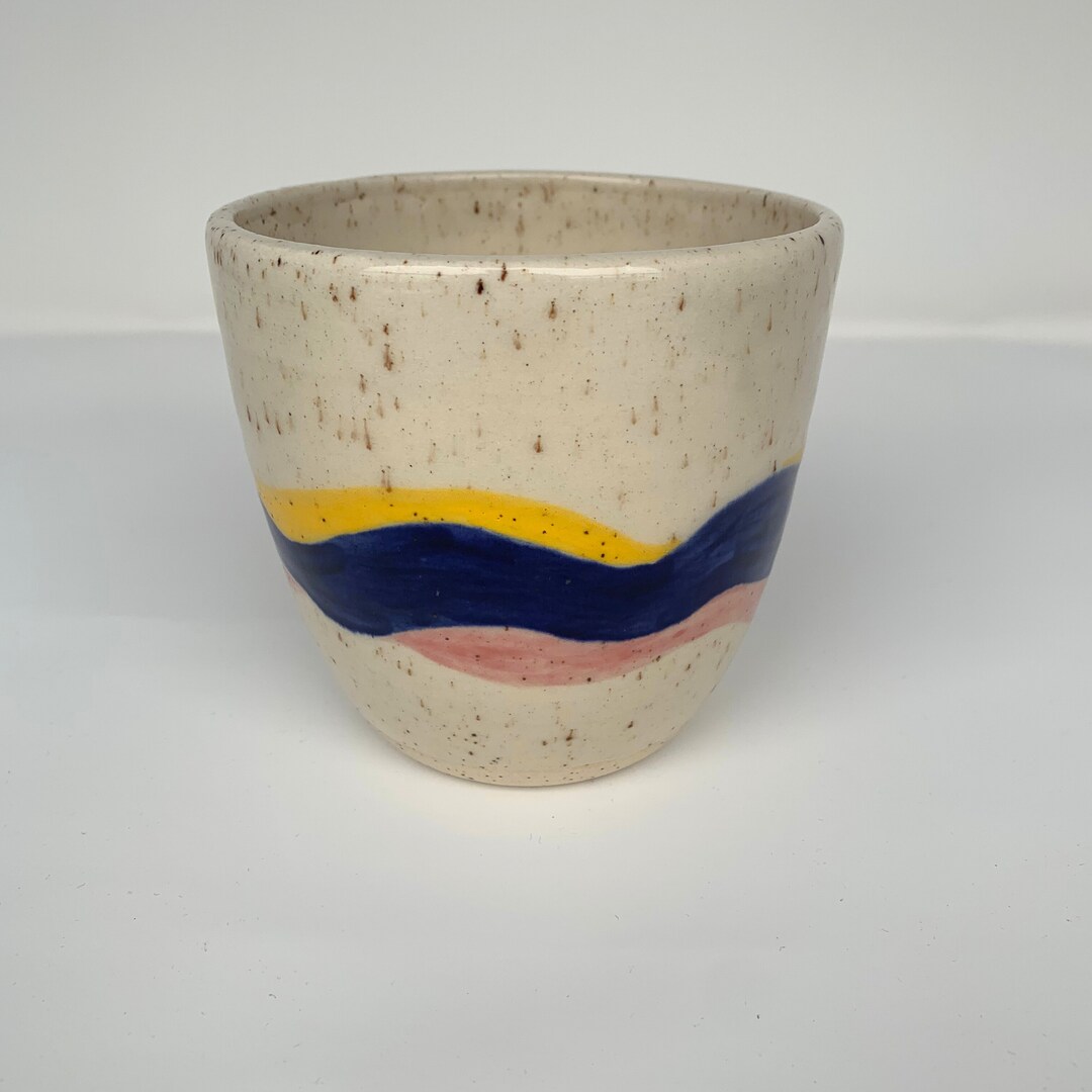 Offwhite Ceramic Vase Ceramic Flower Vase Pottery Handmade Etsy