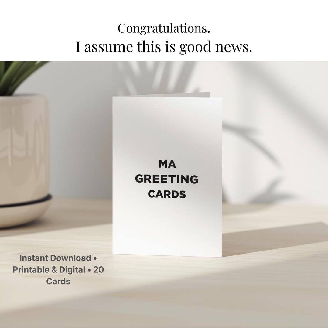 Small Cards Rude Co Worker Sarcastic Cards for Coworkers - Printable Office Humor Greeting Cards ...