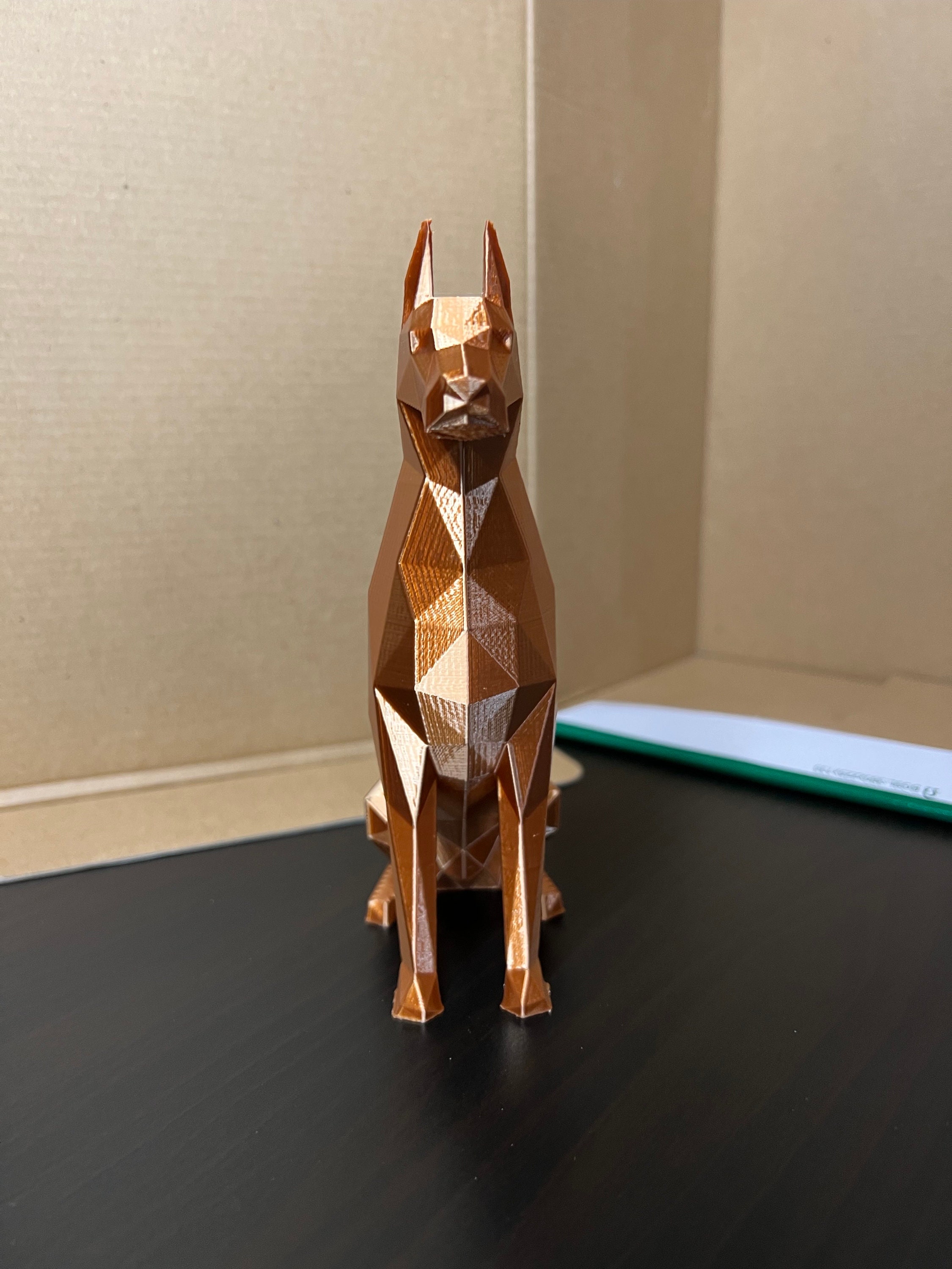 American Staffordshire Terrier, Amstaff, Amstaf - statuette de chien exclusive, design intérieur