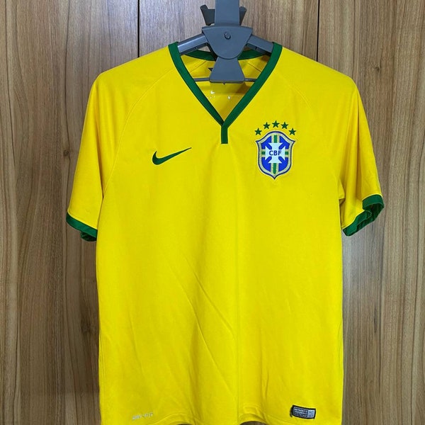 Brasilien nike 2014 2015 Heim Fußball Trikot Größe L