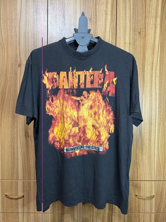 Rare Vintage Pantera Reinventing the Steel 2000s T-shirt - Etsy