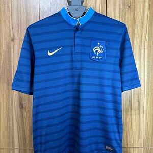 France Home Jersey 2012/13 | Football Shirt Size M | Les Bleus Soccer Kit