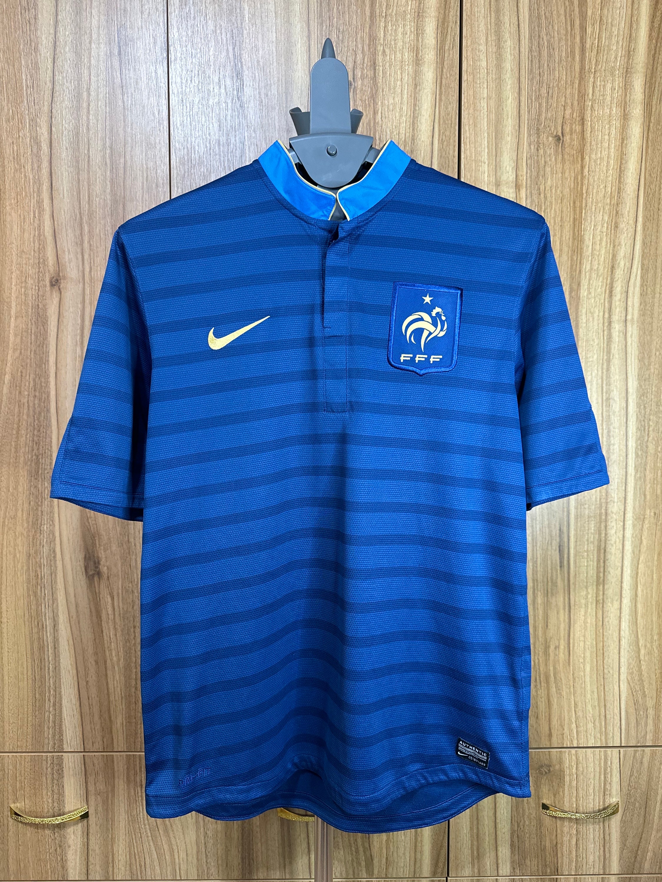 Frankreich Heim Trikot 2012/13 | Trikot Größe M | Les Bleus Fußballtrikot