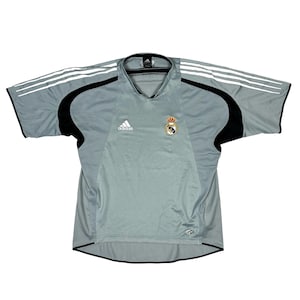 Real Madrid FC 2004/05 Training Football Jersey Soccer Shirt Size M Vintage Spain Kit Los Blancos