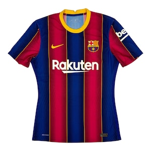 Barcelona FC 2020/21 Home Shirt | Rare VaporKnit Player Issue M