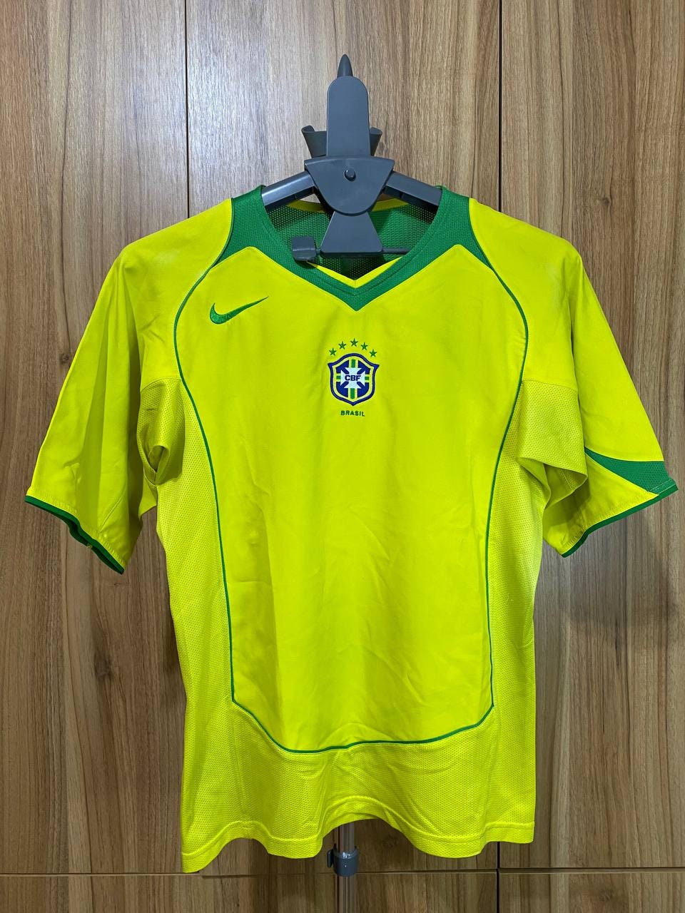 Brazil Nike Football Shirt Home 2000/2001/2002 Brasil Soccer