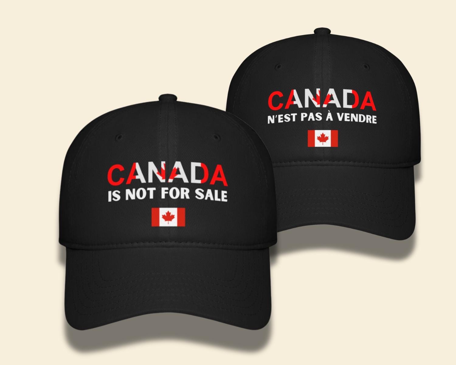 Discover Canada Is Not For Sale Hat Pride Rally Independence Bold Statement Canadian Flag Cap Casual Wear Canada Cap Patriotic Statement Gift Present