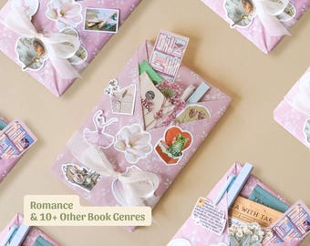 Valentijn romantiek blind date met een boek Cadeau voor haar Romantische boekenwurm Verrassing boekenliefhebber Cadeau voor vriendin Jubileum Romantasy Box