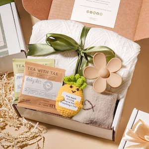 Cadeau de fausse couche Couverture Coffret cadeau personnalisé avec couverture pour maman Cadeau perte du temps du nourrisson Ambiance de guérison pour une femme après une chirurgie Cadeaux de sympathie
