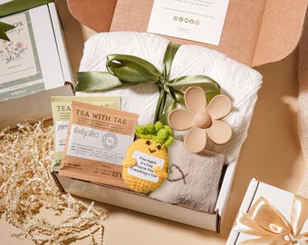 Fehlgeburt Geschenk Decke Personalisierte Geschenk-Box mit Decke für Mama Kindheit Verlust Geschenk Healing Vibes für Frau nach der OP Sympathie Geschenke
