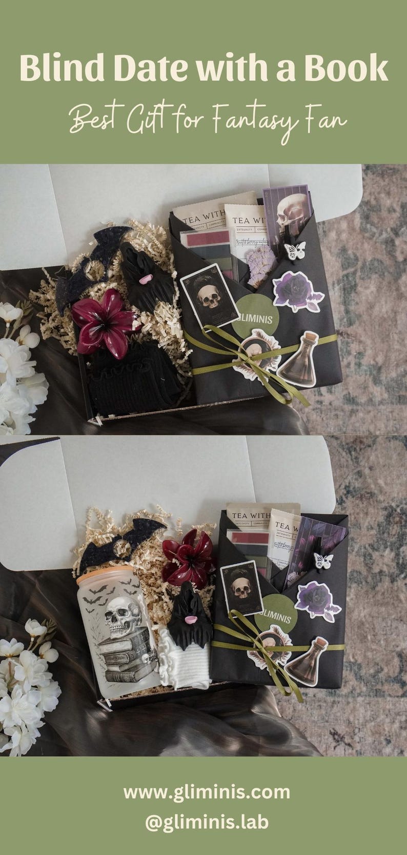 Blind Date Halloween Book Box Thriller Fiction Surprise Gift for Mystery Lover Spooky Bookworm Reading Nook Present Halloween Gift for Her or Him
Halloween Reading Nook Gift Blind Date with a Book Box Thriller and Mystery Surprise Present Book Lover Gift for Autumn Cozy Spooky Season ReadingSelf Care Gift Box for Women with Mystery Thriller Book Spa Bath Set Blind Date with a Book for Book Lovers Bookworm Reading Gift Basket Relaxing Gift with Bath Soap and Salt Bookish Surprise for Her