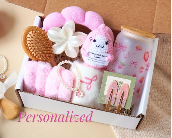 Teenage Girl Birthday Presents Girls Comfort Boxes for Tween Girl Gift Personalized Birthday Gift Box for Teen Girl Easter Basket Filled