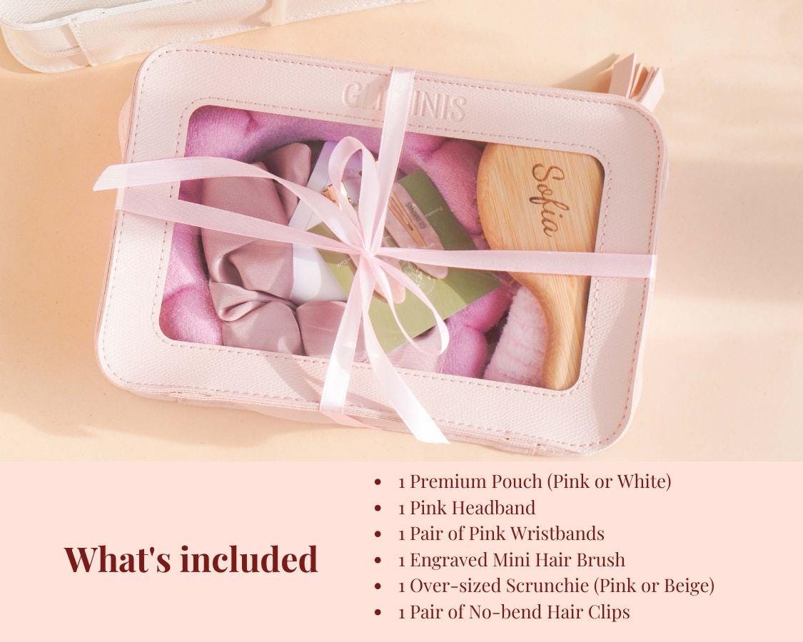 Bachelorette Favor Set Hair Clips Headbands Makeup Bag Bridal Party Gifts Amazon.com: Jingmore 68 Pcs Bridesmaid Proposal Gifts Will  main image 2