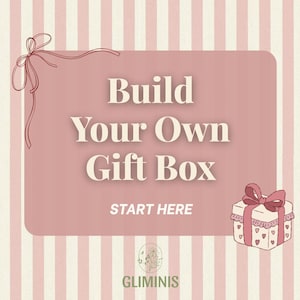 Build A Box - START HERE Build Your Own Gift Box Mystery Fan Book Lover Blind Date Pink Hamper Box Spa Gift Basket Thriller Book Reader Gift