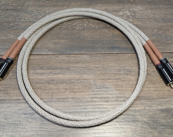 Câbles d'interconnexion double, 4 pi, Canare LV-77s