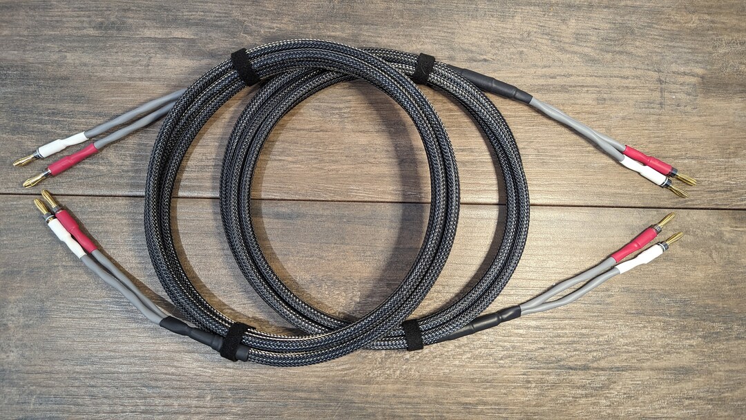 Custom Audiophile Speaker Cables, Made With Canare 4S8 and Kable Direct