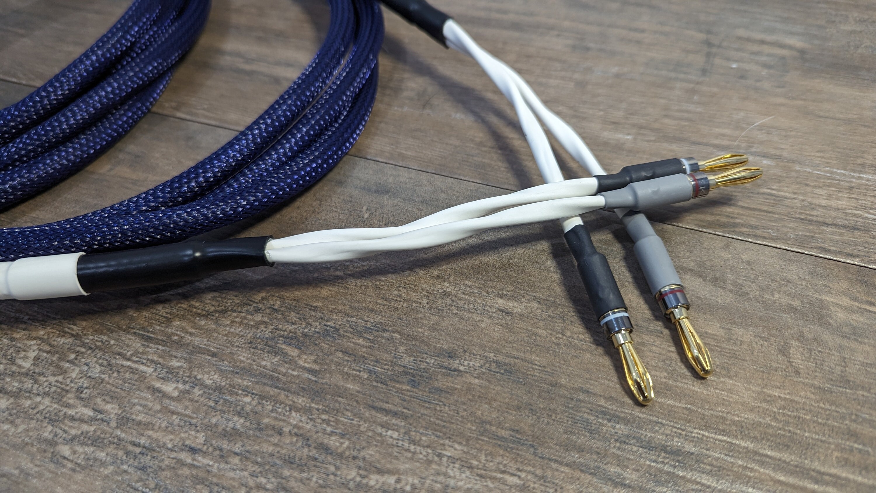 Custom Speaker Cables Dark Purple 10' Pair canare 4S8 Etsy