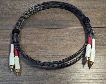 Dual Interconnect Cables, 4', Canare GS-6