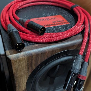 Para kabli XLR, niestandardowa, Mogami W2534 lub W2549, Canare L-4E6S, złącza Neutrik