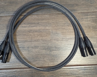 Dual XLR Cable (Mogami W2534), 4'