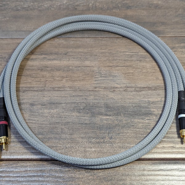 Câble RCA double, 4 pi, (Mogami W2534)
