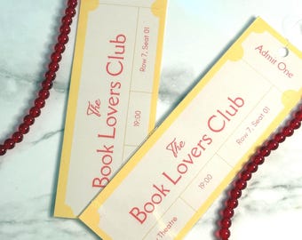 Marcapáginas para amantes de los libros con cuentas de vidrio