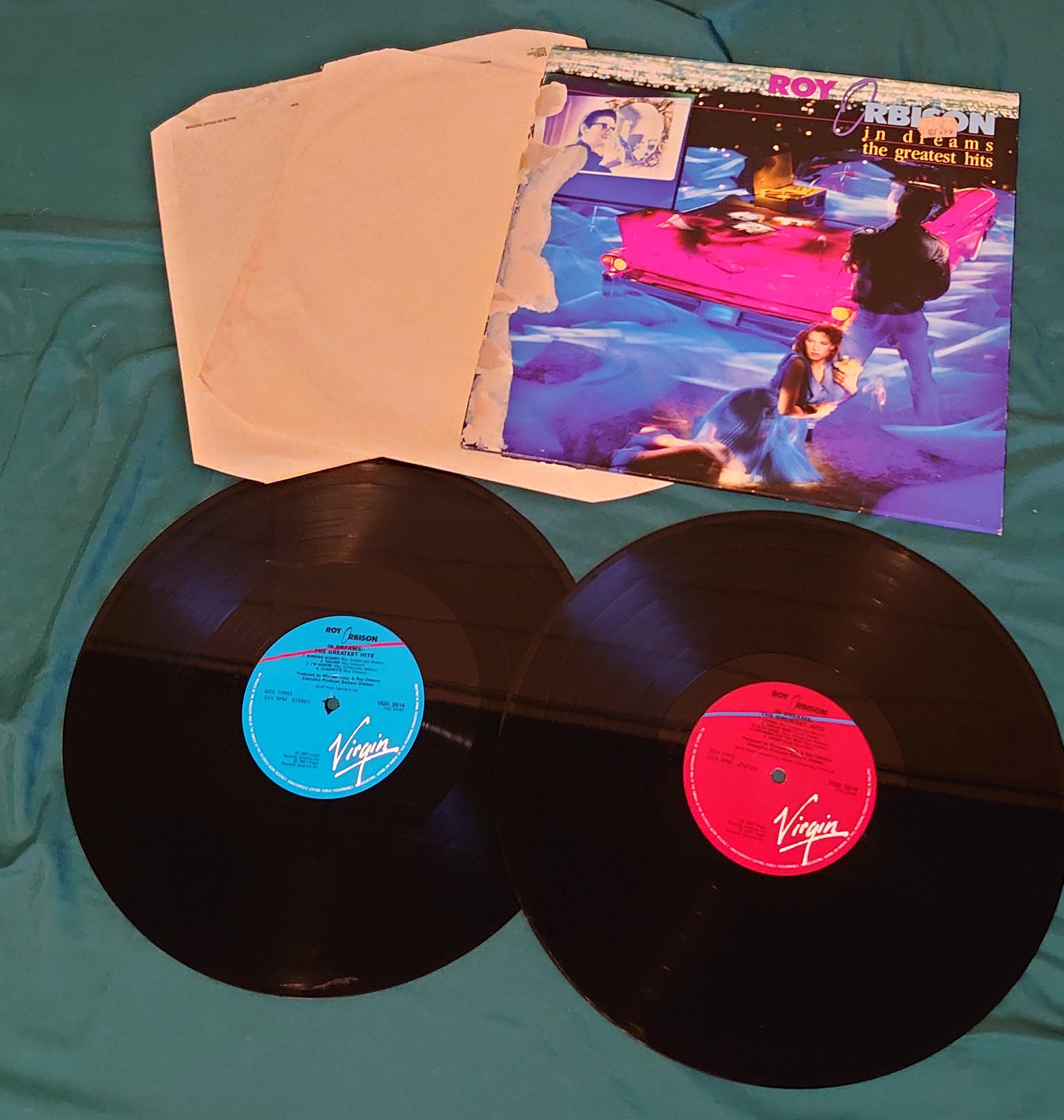 Roy Orbison greatest hits 2LP'S In Dreams Vinyl