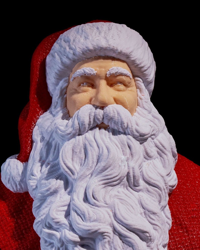 Weihnachtsmann 3D Print Datei .stl - Etsy.de
