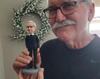 Gepersonaliseerde Bobblehead-beeldjes: ideaal voor papa, beste vrienden, bruiloften, verjaardags- en jubileumgeschenken/vaderdagcadeau