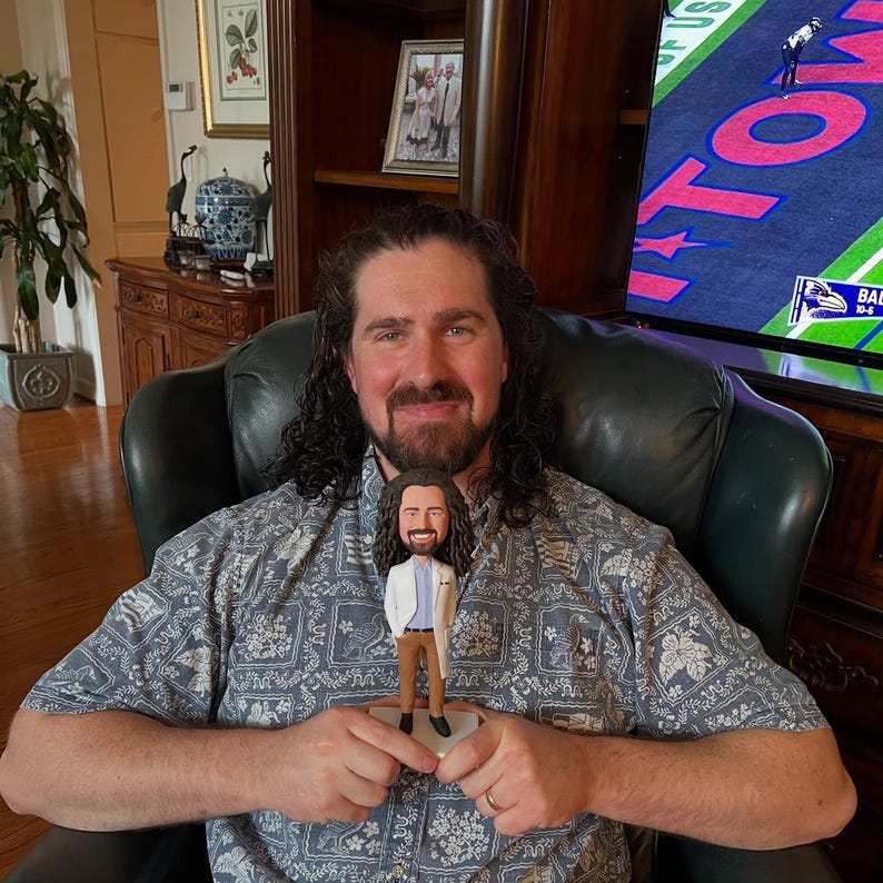 Custom Bobblehead Portrait, Personalized Desk Bobblehead, Custom Bobblehead for Husband, Custom Bobblehead for Wife, Bobblehead for Father's Day, Custom Bobblehead for Friends Forever, Funny Gift Bobblehead, Custom Bobblehead for Co-workers, Custom Bobblehead for Teachers, Personalized Bobblehead for Graduation, Bobblehead for Sports Fans, Custom Gift Bobblehead for Men, Bobblehead for Special Occasions, Bobblehead Keepsake Gift