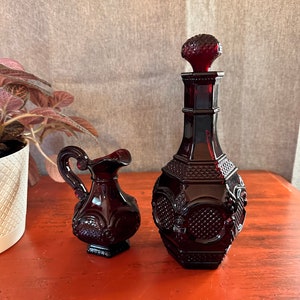 Avon vintage glass bottles