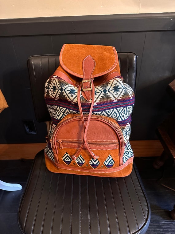 Bohemian / native style back pack