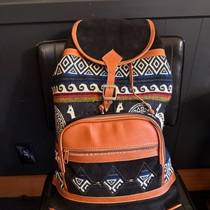 Bohemian/native style backpack