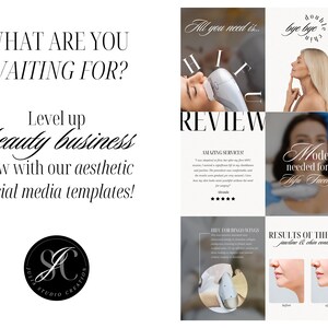 Expand your content strategy with ease. This HIFU Canva bundle offers templates for posts, stories, and IG feed designs, helping skin specialists, esthetic salons, and spa business owners consistently share branded, educational content. Whether you're highlighting non-invasive treatments, sharing results, or promoting seasonal offers, this content kit brings convenience and professionalism to your Instagram.