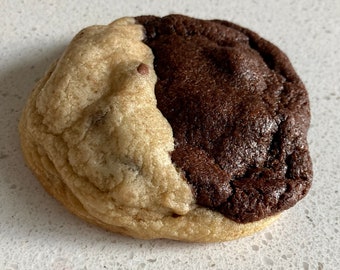 Brookie (Half Brownie/Half Chocolate Chip Cookie), Regular/GF