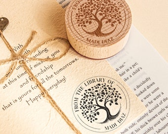 Lorna Personalized Logo Rubber Stamp - Elevate Your Brand & Crafts, Custom Sizes Available, Unique, Durable