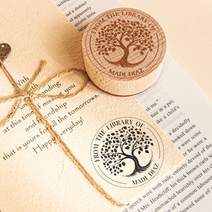 Lorna Personalized Logo Rubber Stamp - Elevate Your Brand & Crafts, Custom Sizes Available, Unique, Durable