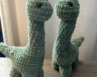 Plush Crochet Brontosaurus