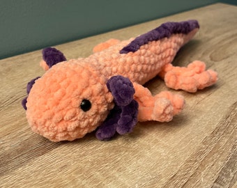 Plush Crochet Axolotl