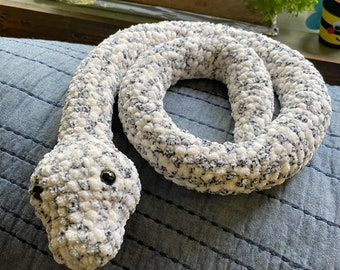 Plush Crochet Snake