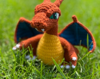 Crochet Charizard Inspired Dragon