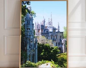 Quinta da Regaleira Sintra | Portugal Photography Print | Gothic Palace Wall Art