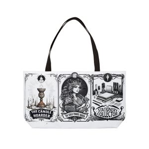 Tarot-Thema Wochenend-Einkaufstasche - Die Solo-Reisekönigin, Der Kerzensammler-Geschenk, die Reisetasche im Boho-Stil,