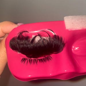 Ręcznie robione, personalizowane paski rzęs (górne paski z dolnymi)