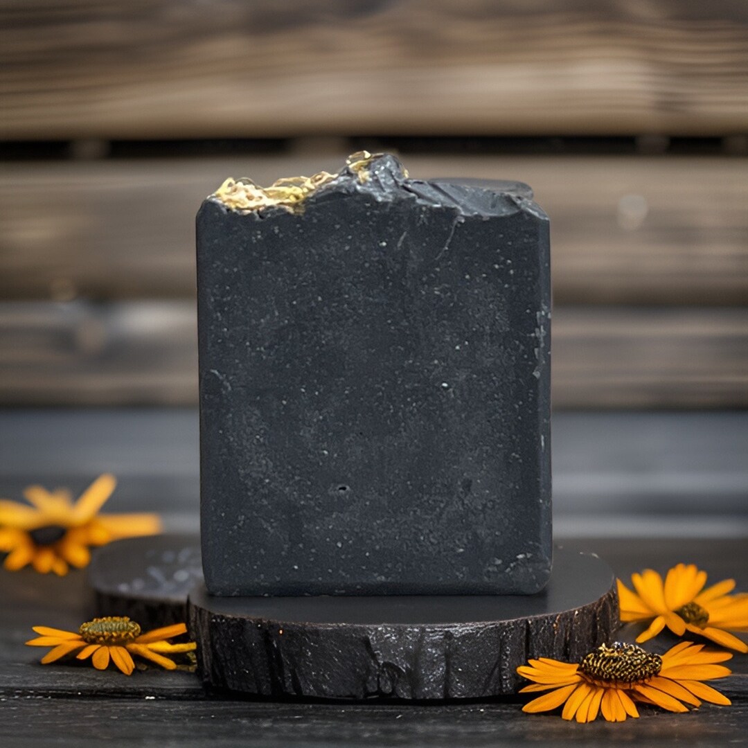 Charcoal Soap, Detoxing Soap, Activated Charcoal Soap, Charcoal Bar