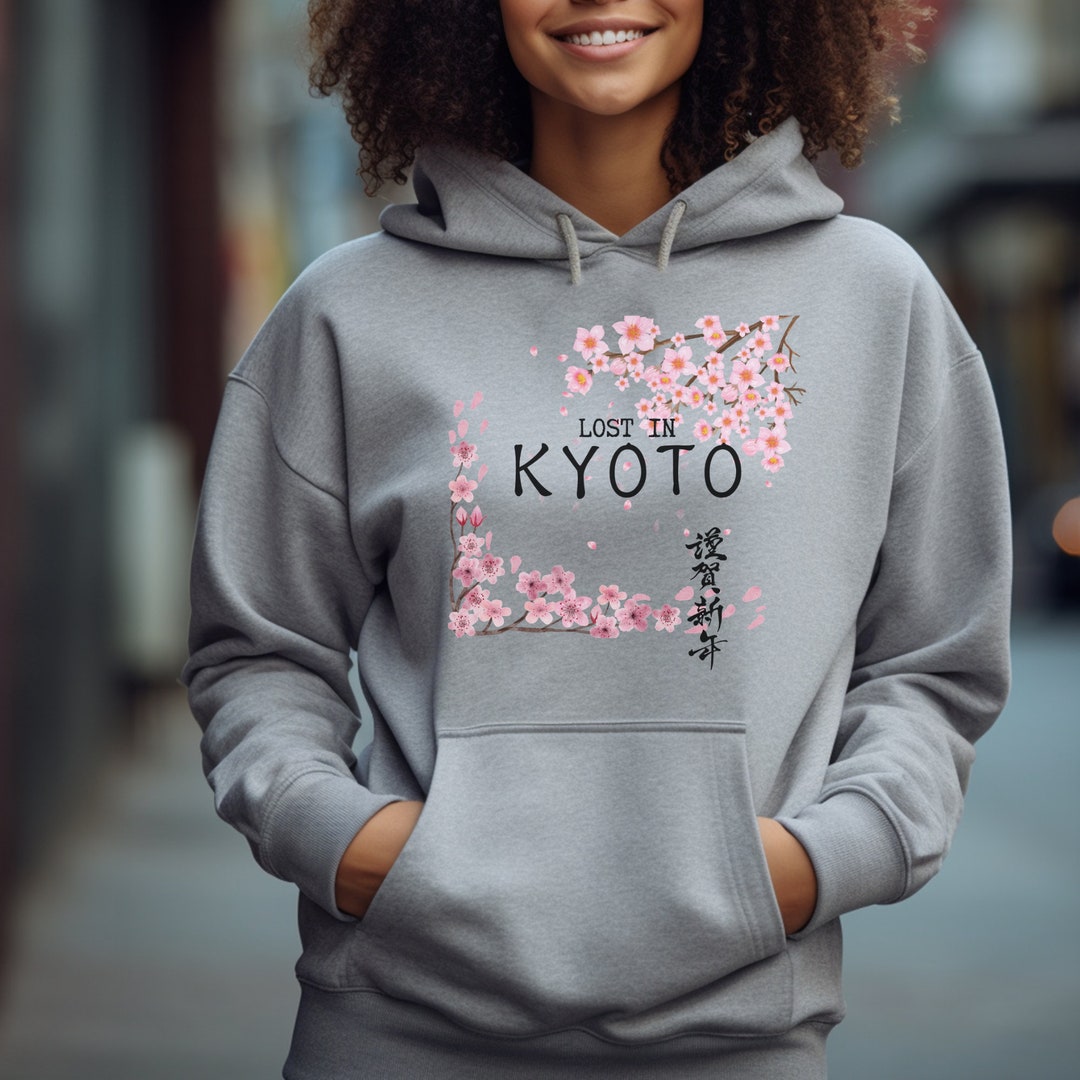 Kyoto Hoodie, Tokyo Hoodie, Japan Hoodie, Japanese Hoodie, Anime Hoodie