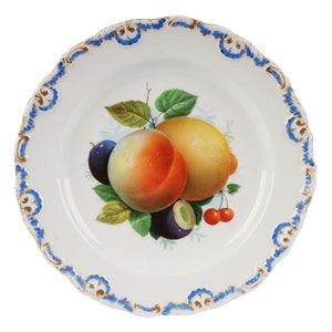 Porcelain decorative plate, Meissen, Germany, end of 19th century