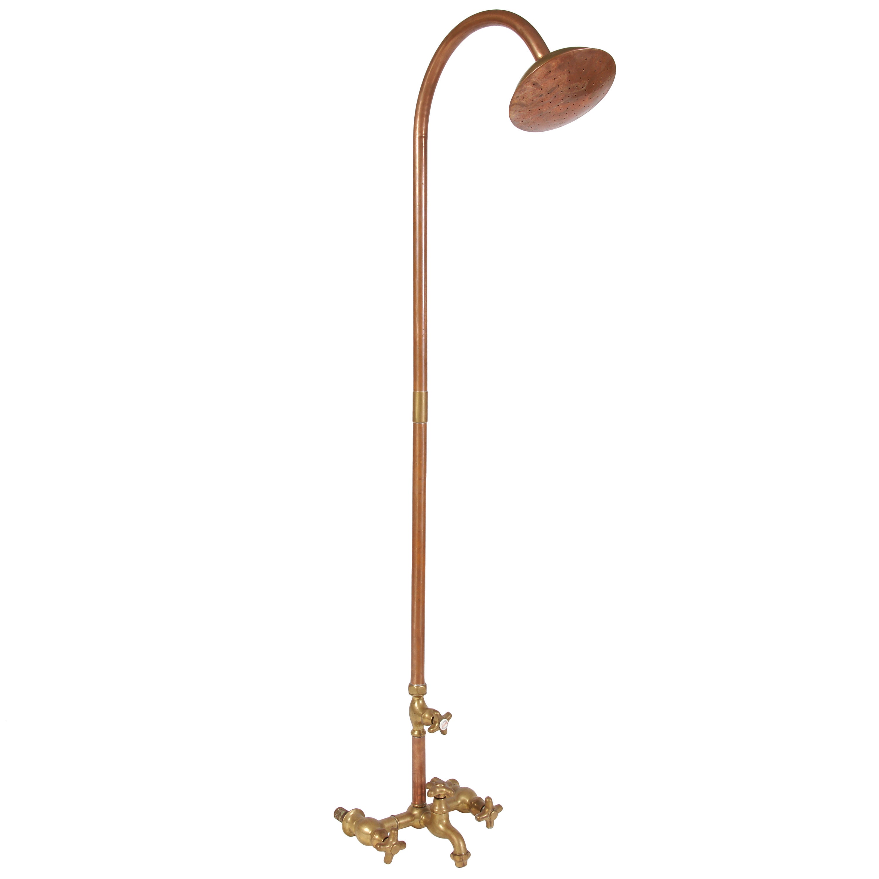 FRANCE ANTIQUE 1920年代 PORCHER PARIS 蛇口 F Shower Faucet, Porcher, France, Paris, First Half of 20th